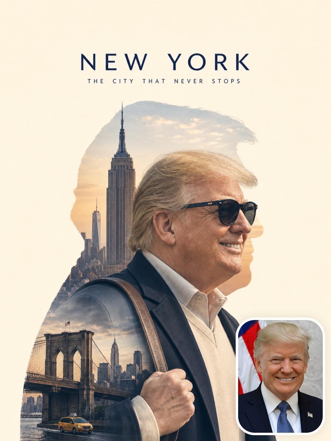 Туристический постер