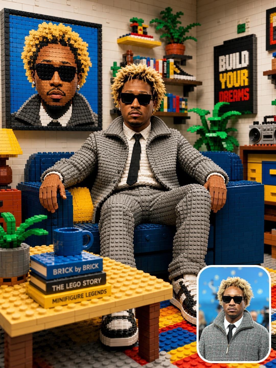 Фото в стиле Lego
