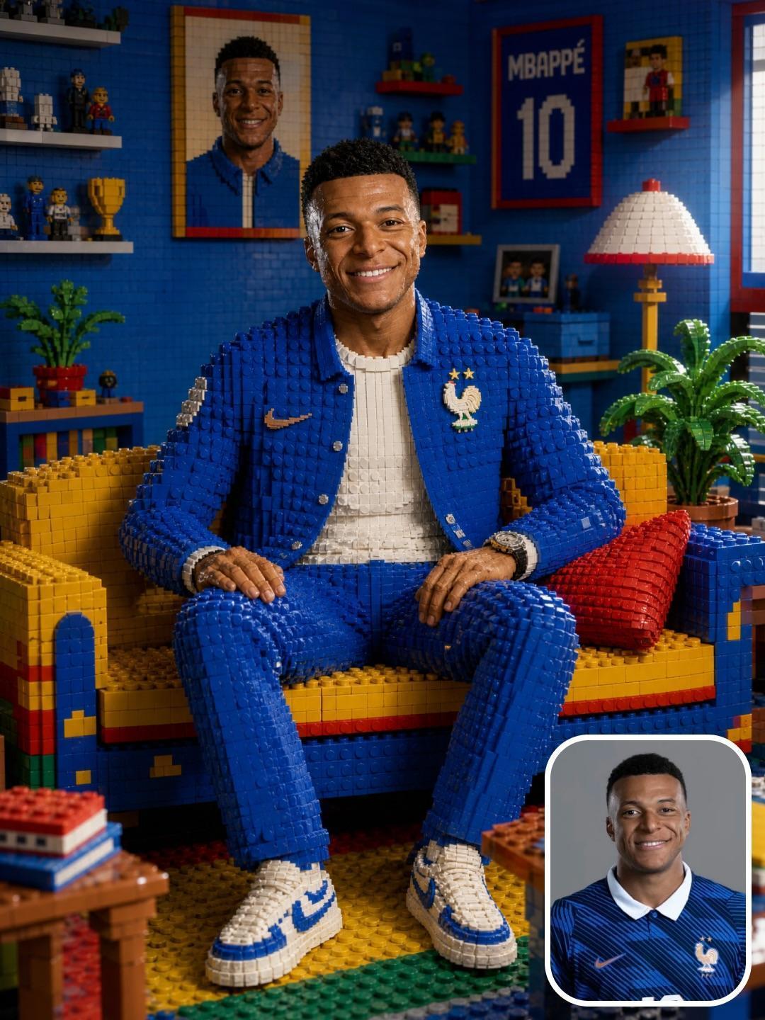 Фото в стиле Lego