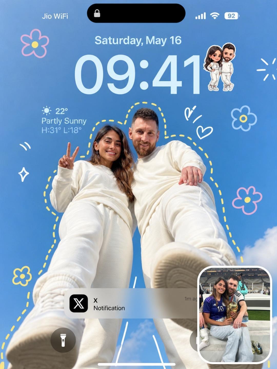 Обои для экрана блокировки iPhone